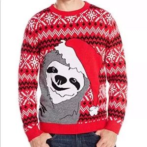 Alex Stevens Men's Slothy Ugly Christmas Sweater